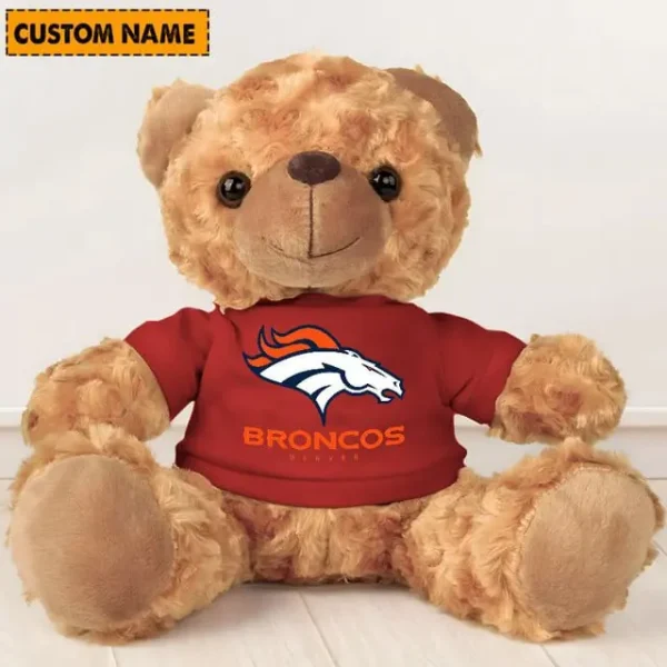 Denver Broncos NFL Personalized Teddy Bear For Fan SPTTEDDYBEAR012