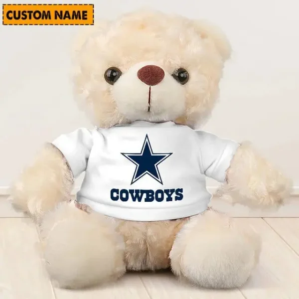 Dallas Cowboys NFL Personalized Teddy Bear For Fan SPTTEDDYBEAR017 - Image 3