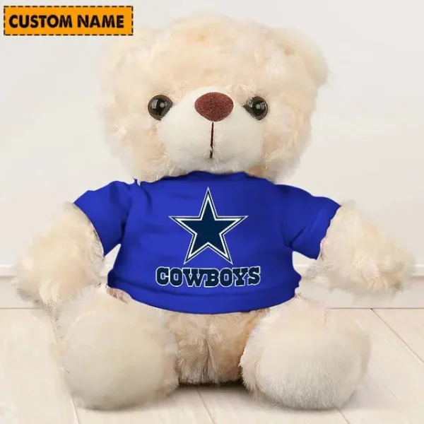 Dallas Cowboys NFL Personalized Teddy Bear For Fan SPTTEDDYBEAR017 - Image 4