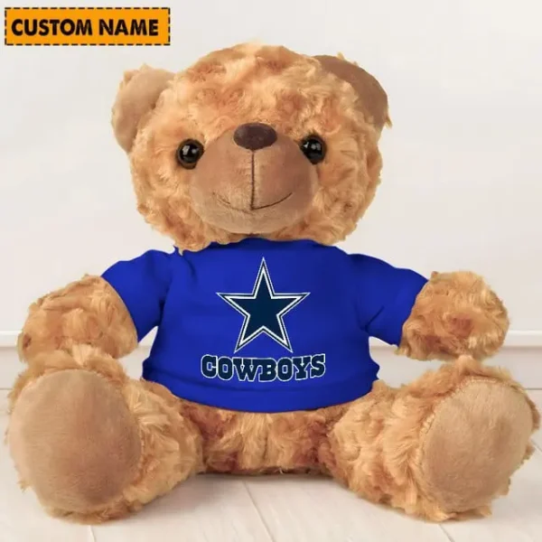 Dallas Cowboys NFL Personalized Teddy Bear For Fan SPTTEDDYBEAR017 - Image 7