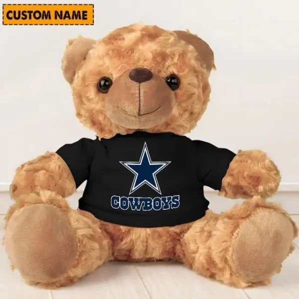 Dallas Cowboys NFL Personalized Teddy Bear For Fan SPTTEDDYBEAR017