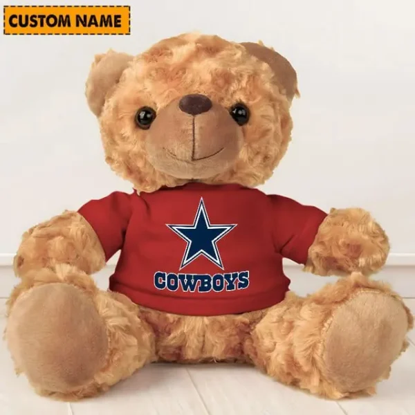 Dallas Cowboys NFL Personalized Teddy Bear For Fan SPTTEDDYBEAR017 - Image 8