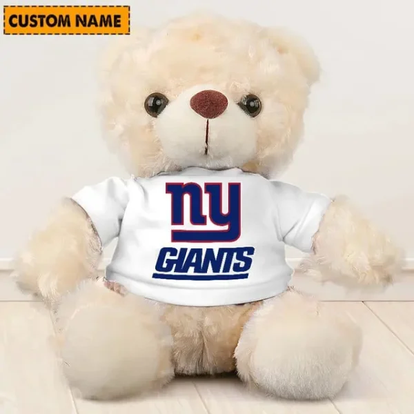 New York Giants NFL Personalized Teddy Bear For Fan SPTTEDDYBEAR018 - Image 2