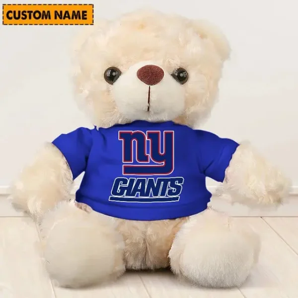 New York Giants NFL Personalized Teddy Bear For Fan SPTTEDDYBEAR018 - Image 3