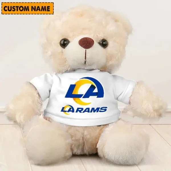 Los Angeles Rams NFL Personalized Teddy Bear For Fan SPTTEDDYBEAR022 - Image 2