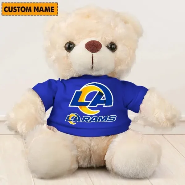 Los Angeles Rams NFL Personalized Teddy Bear For Fan SPTTEDDYBEAR022 - Image 3