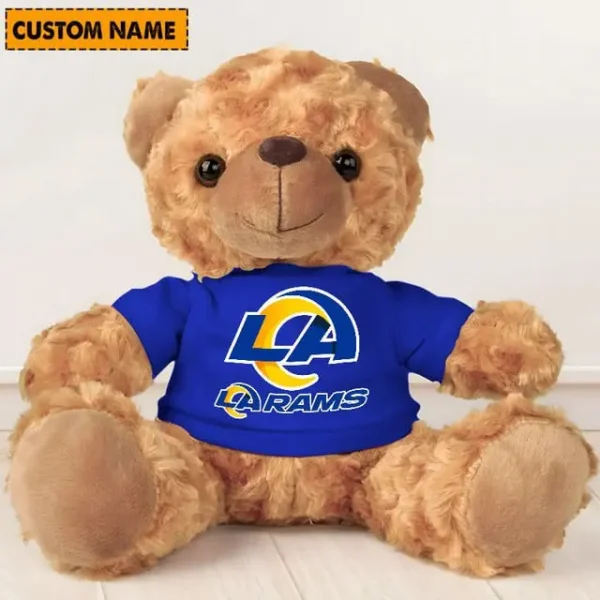 Los Angeles Rams NFL Personalized Teddy Bear For Fan SPTTEDDYBEAR022