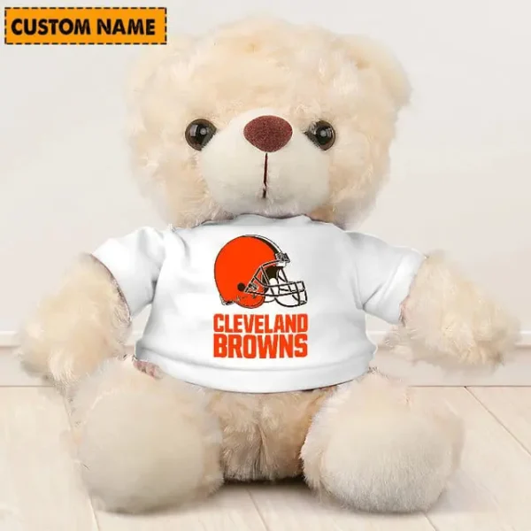 Cleveland Browns NFL Personalized Teddy Bear For Fan SPTTEDDYBEAR024 - Image 3