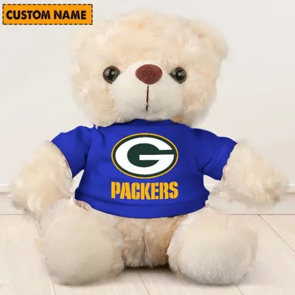 Green Bay Packers NFL Personalized Teddy Bear For Fan SPTTEDDYBEAR026 - Image 3