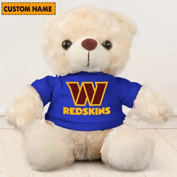 Washington Redskins NFL Personalized Teddy Bear For Fan SPTTEDDYBEAR027 - Image 3