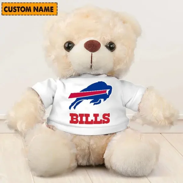 Buffalo Bills NFL Personalized Teddy Bear For Fan SPTTEDDYBEAR028 - Image 2