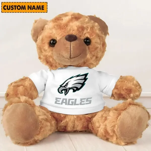 Philadelphia Eagles NFL Personalized Teddy Bear For Fan SPTTEDDYBEAR029