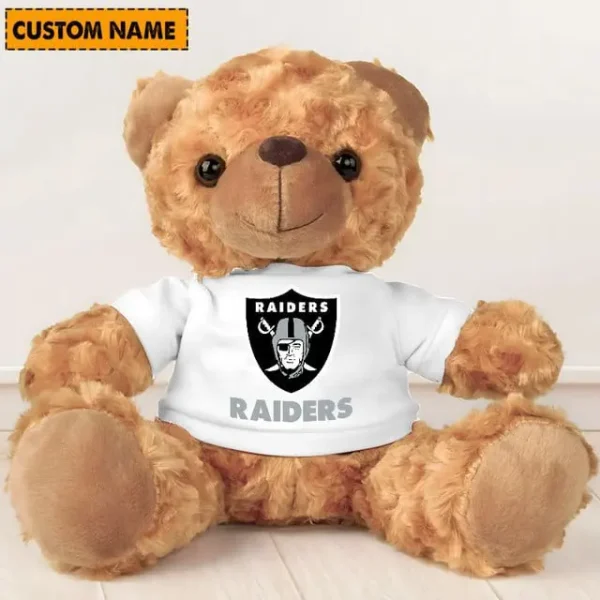 Las Vegas Raiders NFL Personalized Teddy Bear For Fan SPTTEDDYBEAR030 - Image 6