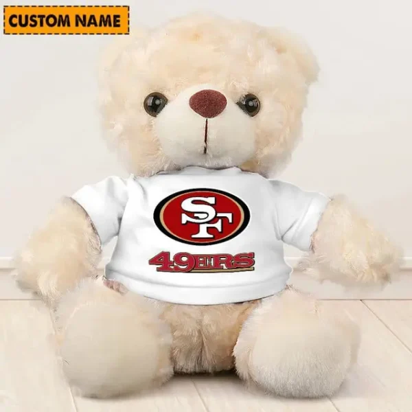 San Francisco 49ers NFL Personalized Teddy Bear For Fan SPTTEDDYBEAR031 - Image 3