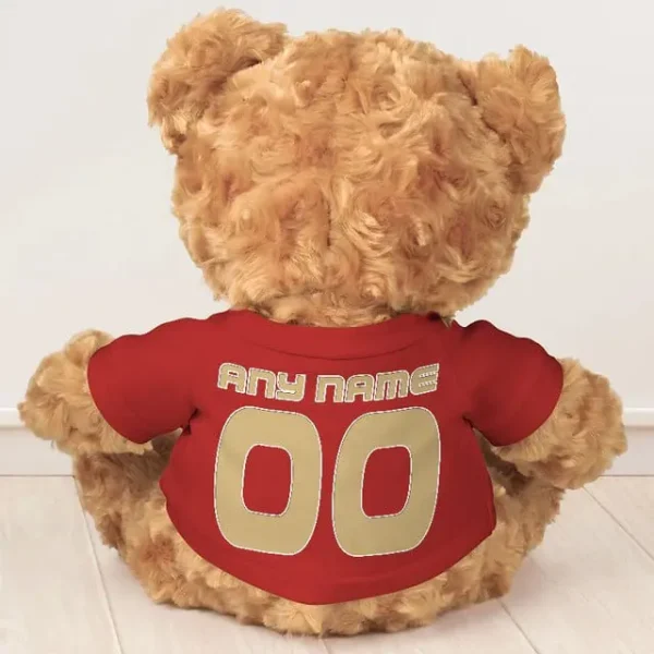 San Francisco 49ers NFL Personalized Teddy Bear For Fan SPTTEDDYBEAR031 - Image 2