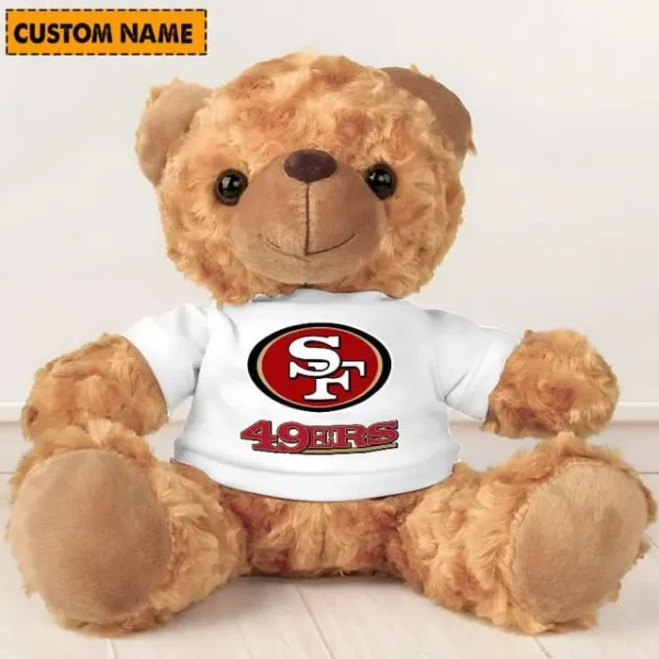 San Francisco 49ers NFL Personalized Teddy Bear For Fan SPTTEDDYBEAR031 - Image 9