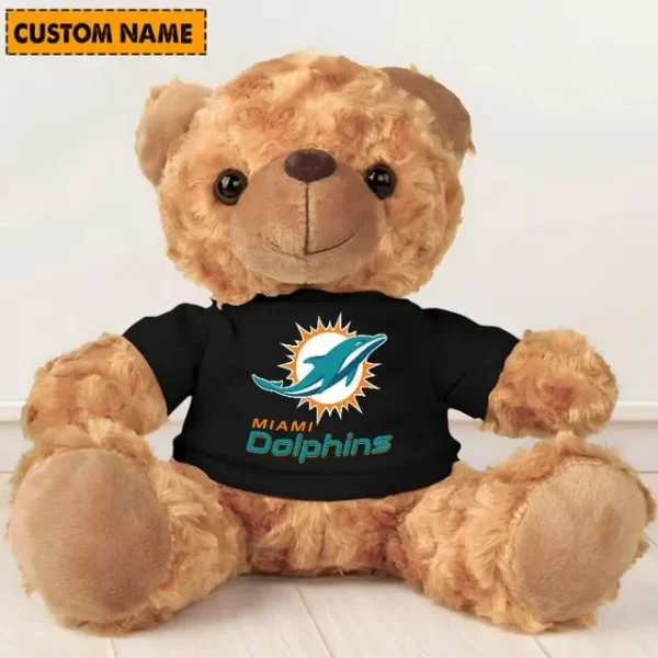 Miami Dolphins NFL Personalized Teddy Bear For Fan SPTTEDDYBEAR032 - Image 7