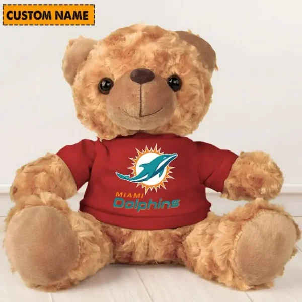 Miami Dolphins NFL Personalized Teddy Bear For Fan SPTTEDDYBEAR032 - Image 8