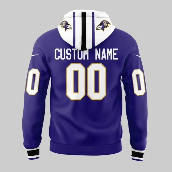 Baltimore Ravens 3D Printed Pullover Hoodie AZHD800 - Image 2