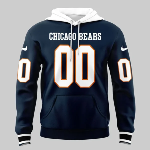 Chicago Bears 3D Printed Pullover Hoodie AZHD803 - Image 2