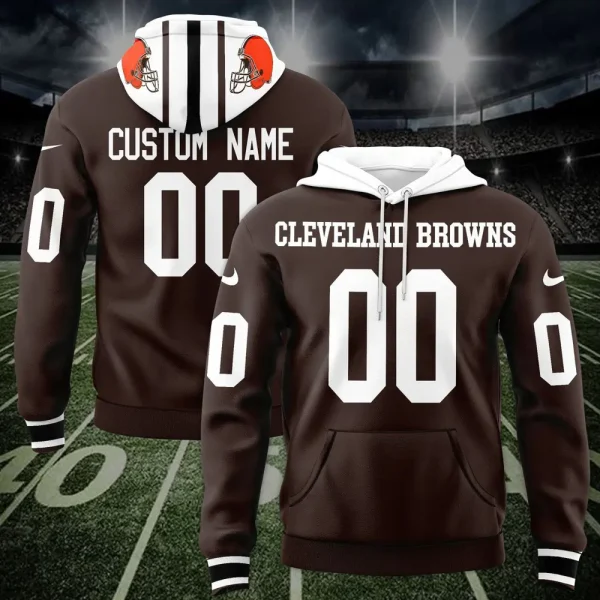 Cleveland Browns 3D Printed Pullover Hoodie AZHD805