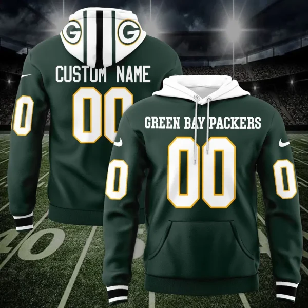 Green Bay Packers 3D Printed Pullover Hoodie AZHD809