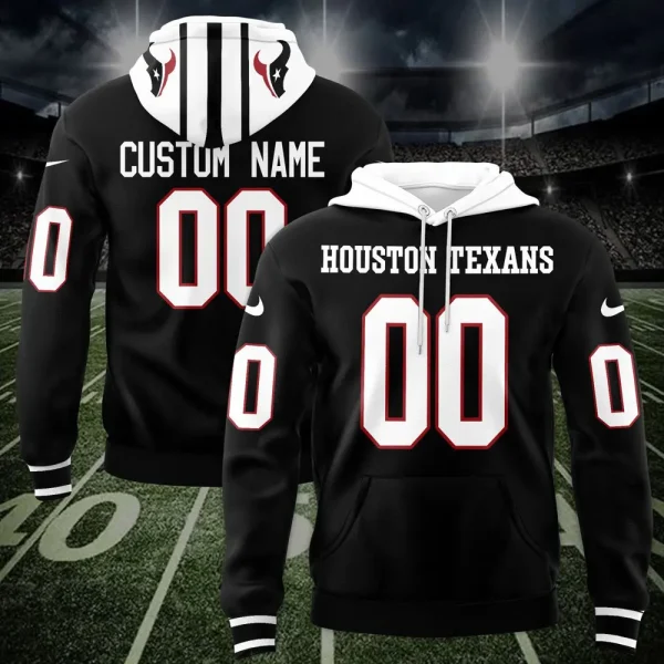 Houston Texans 3D Printed Pullover Hoodie AZHD810