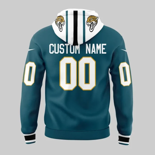 Jacksonville Jaguars 3D Printed Pullover Hoodie AZHD812 - Image 3