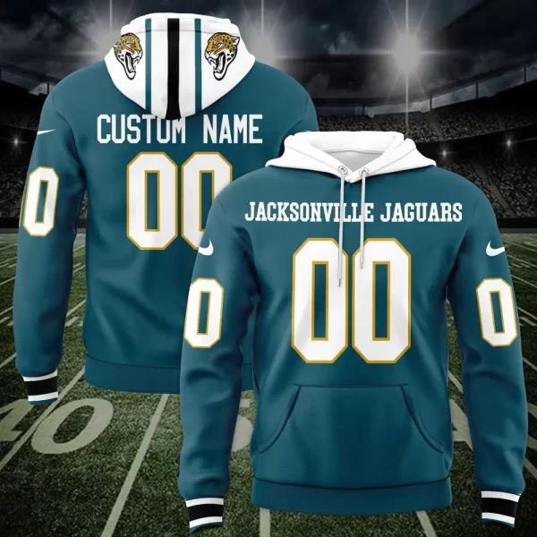 Jacksonville Jaguars 3D Printed Pullover Hoodie AZHD812