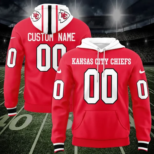 Kansas City Chiefs 3D Printed Pullover Hoodie AZHD813