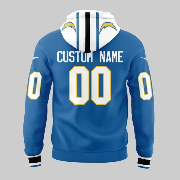 Los Angeles Chargers 3D Printed Pullover Hoodie AZHD815 - Image 3