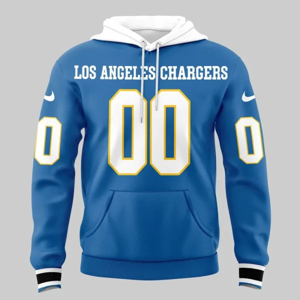 Los Angeles Chargers 3D Printed Pullover Hoodie AZHD815 - Image 2