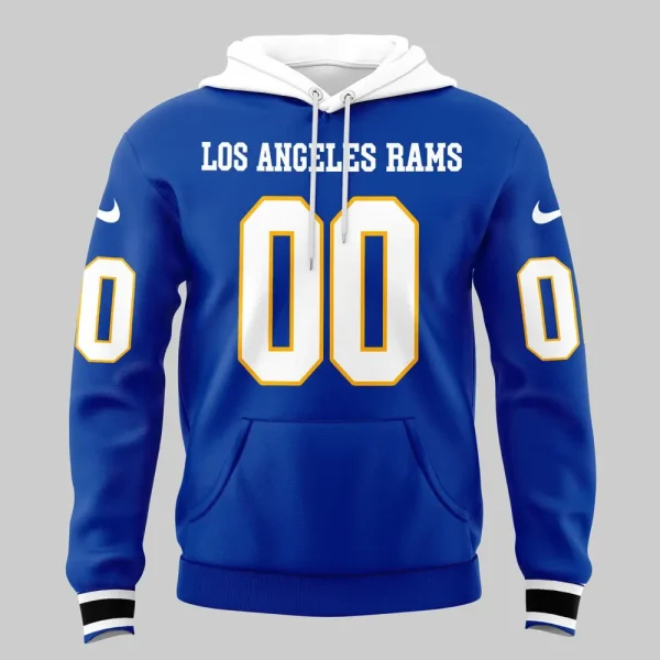 Los Angeles Rams 3D Printed Pullover Hoodie AZHD816 - Image 2