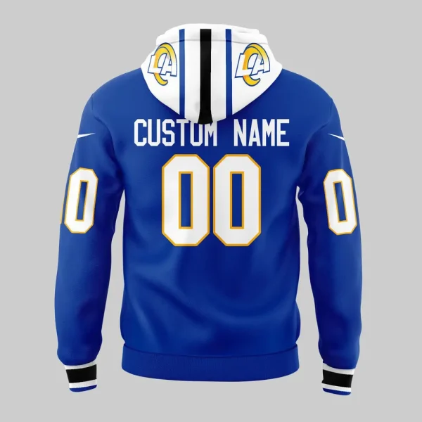 Los Angeles Rams 3D Printed Pullover Hoodie AZHD816 - Image 3