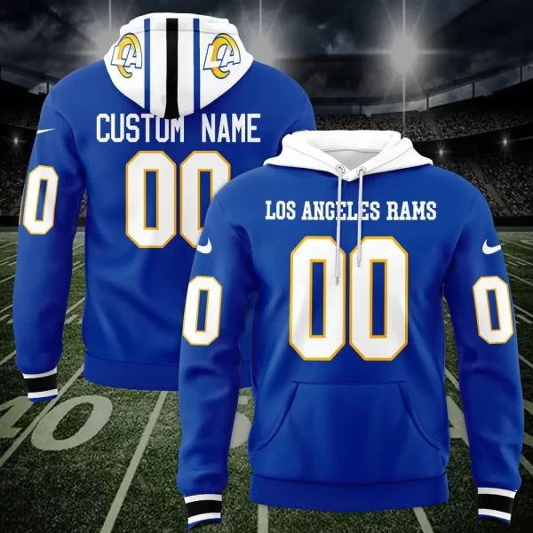 Los Angeles Rams 3D Printed Pullover Hoodie AZHD816