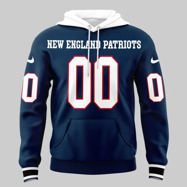 New England Patriots 3D Printed Pullover Hoodie AZHD819 - Image 2