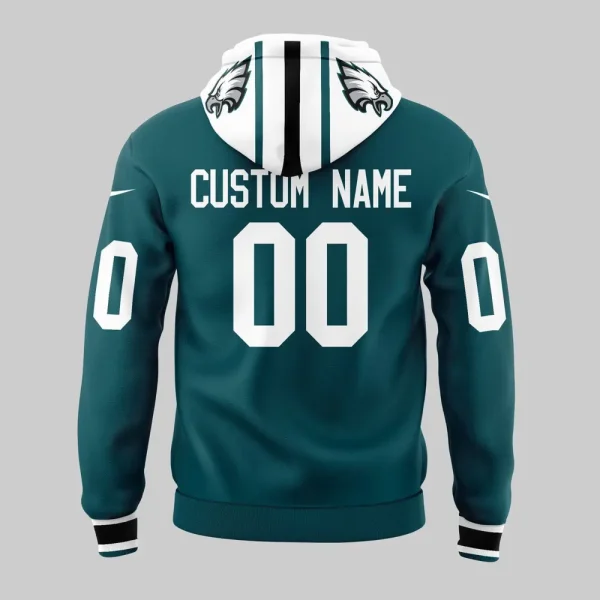 Philadelphia Eagles 3D Printed Pullover Hoodie AZHD823 - Image 3