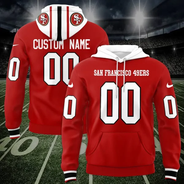 San Francisco 49ers 3D Printed Pullover Hoodie AZHD825
