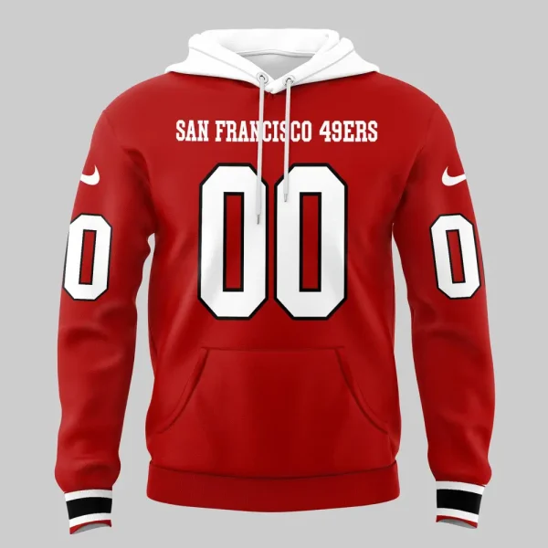 San Francisco 49ers 3D Printed Pullover Hoodie AZHD825 - Image 2