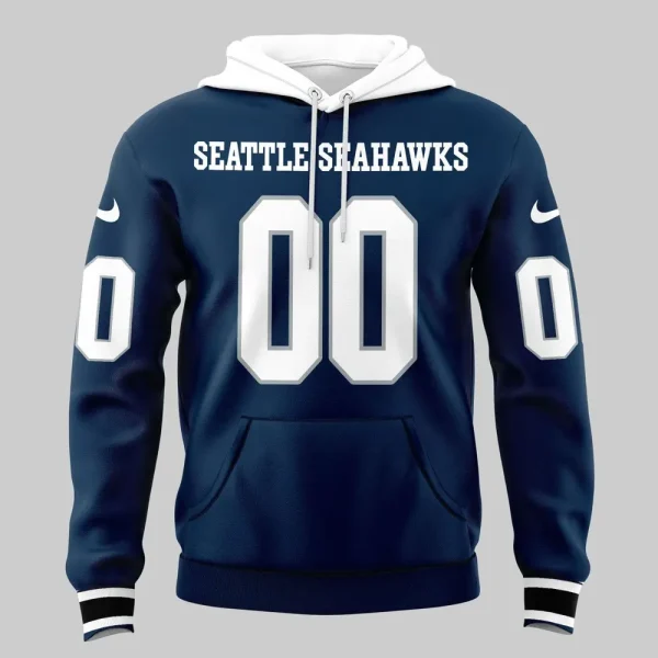 Seattle Seahawks 3D Printed Pullover Hoodie AZHD826 - Image 2