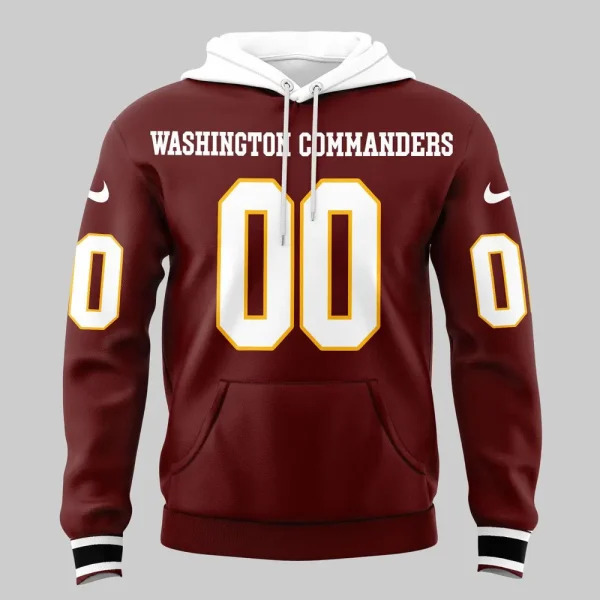 Washington Commanders 3D Printed Pullover Hoodie AZHD829 - Image 2