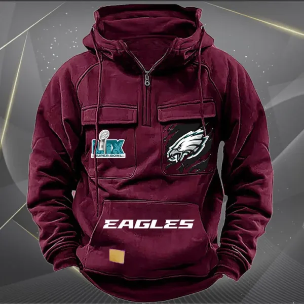 Philadelphia Eagles HHPGMB0021 Vintage Hoodie - Image 3