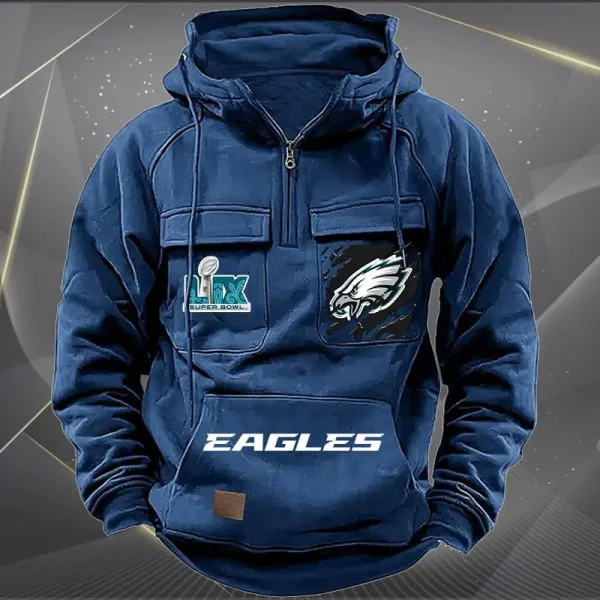 Philadelphia Eagles HHPGMB0021 Vintage Hoodie - Image 4