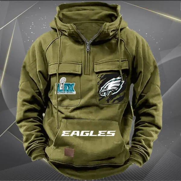 Philadelphia Eagles HHPGMB0021 Vintage Hoodie - Image 5