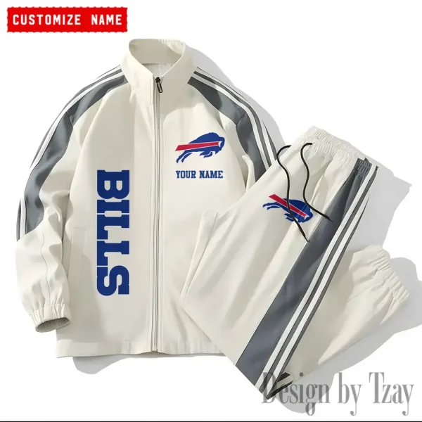 Buffalo Bills NFL New Style Versatile Sports Set Jacket And Pants S9VSS2PS190