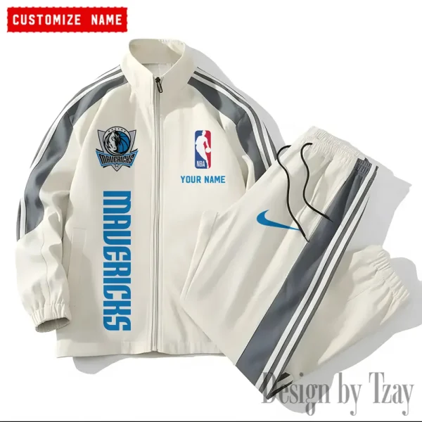 Dallas Mavericks NBA New Style Versatile Sports Set Jacket And Pants S9VSS2PS319