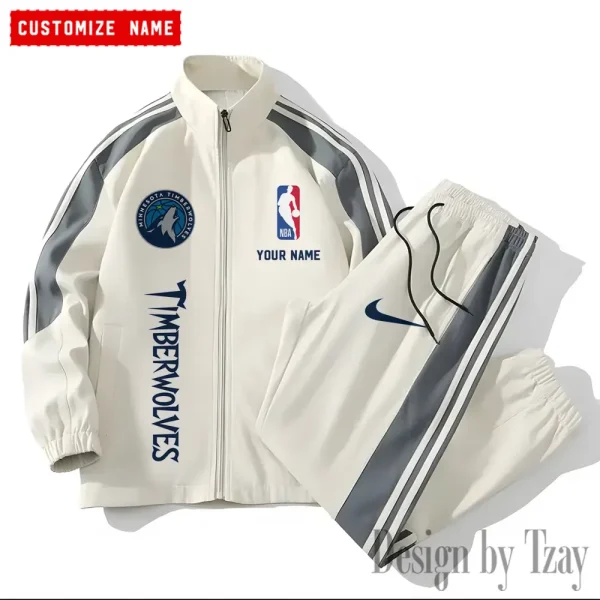 Minnesota Timberwolves NBA New Style Versatile Sports Set Jacket And Pants S9VSS2PS330