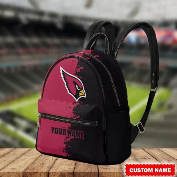 Arizona Cardinals Personalized Mini Leather Backpack For Fan SPTMINIBAG006 - Image 2