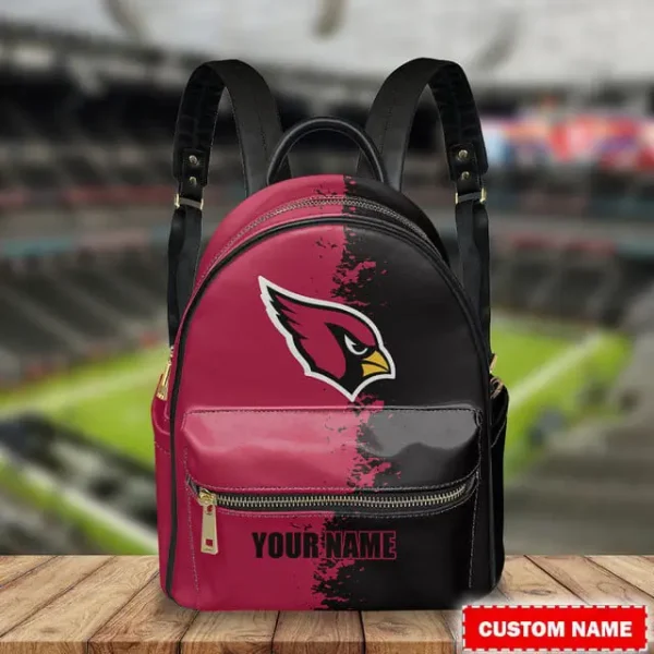 Arizona Cardinals Personalized Mini Leather Backpack For Fan SPTMINIBAG006