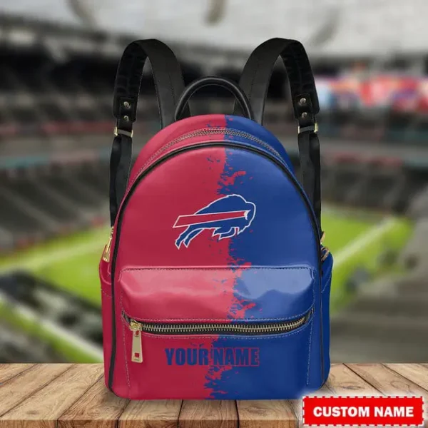 Buffalo Bills Personalized Mini Leather Backpack For Fan SPTMINIBAG014